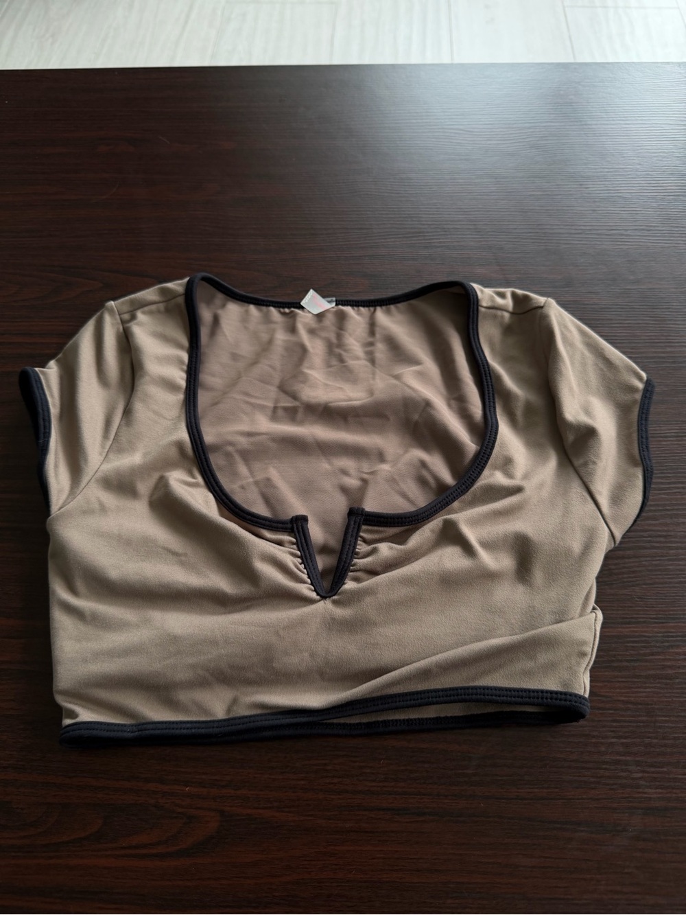 FP Movement by Free People Pipe Dream Baby Tee Bra in Moonrock